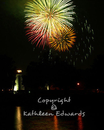 Fireworks over Concord Point